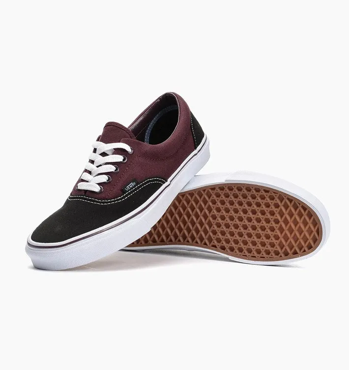 - Vans Kids Authentic Black/Winetasting - (VN-0UAMD8L) - WB - R1L1