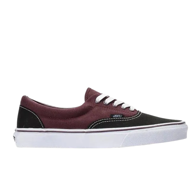 - Vans Kids Authentic Black/Winetasting - (VN-0UAMD8L) - WB - R1L1