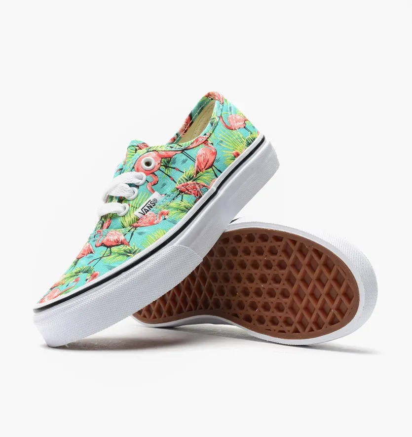 - Vans Kids Authentic Flamingo Turquoise - (VN-0ZUQFEZ) - TQ - R1L1 - L/P