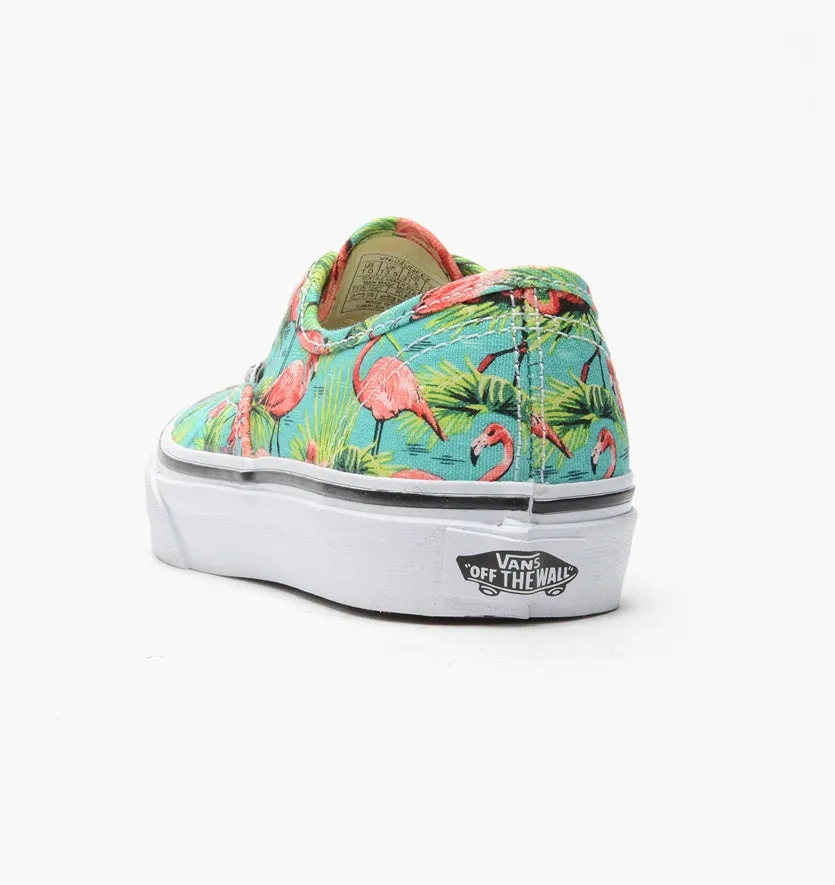 - Vans Kids Authentic Flamingo Turquoise - (VN-0ZUQFEZ) - TQ - R1L1 - L/P
