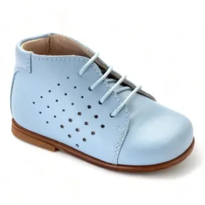 23112 - Blue Soft Leather Lace for Toddler by Beberlis