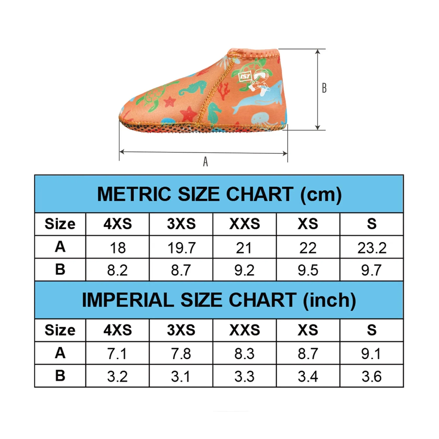 3mm Neoprene Kids Short-cut Socks