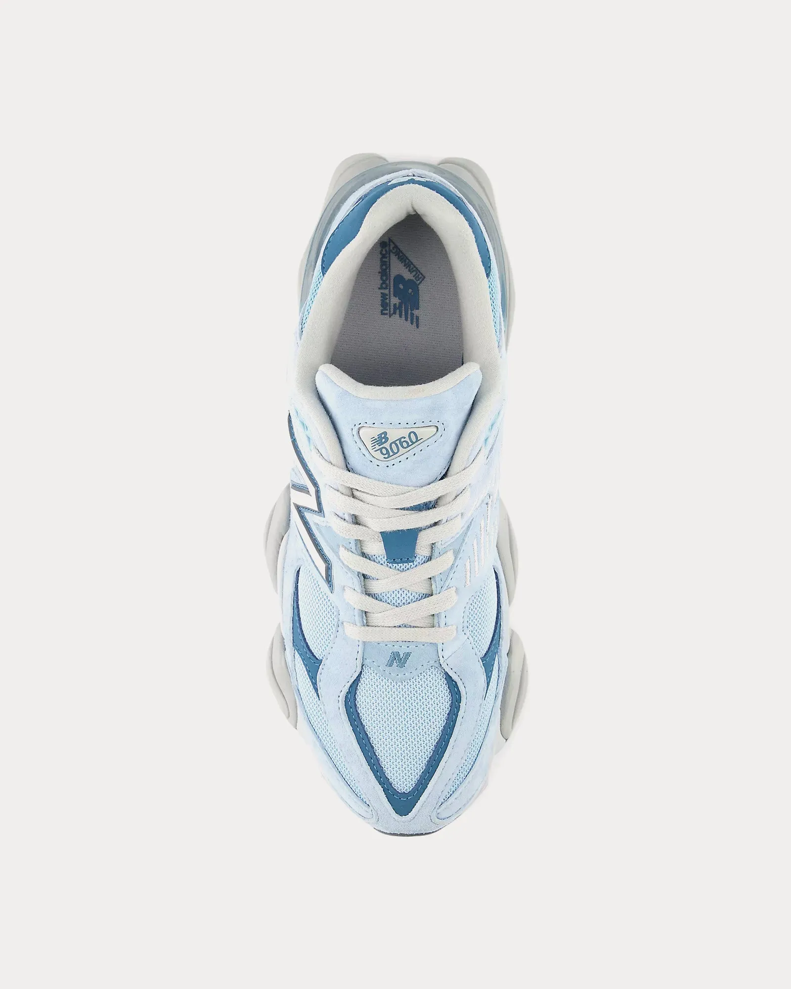 9060 Chrome Blue / Light Chrome Blue / Elemental Blue Low Top Sneakers