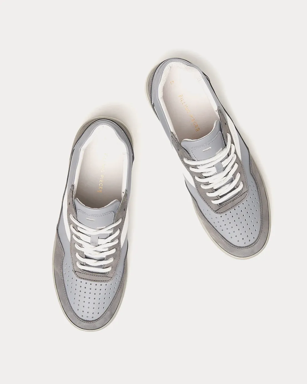 Ace Spin Grey Low Top Sneakers