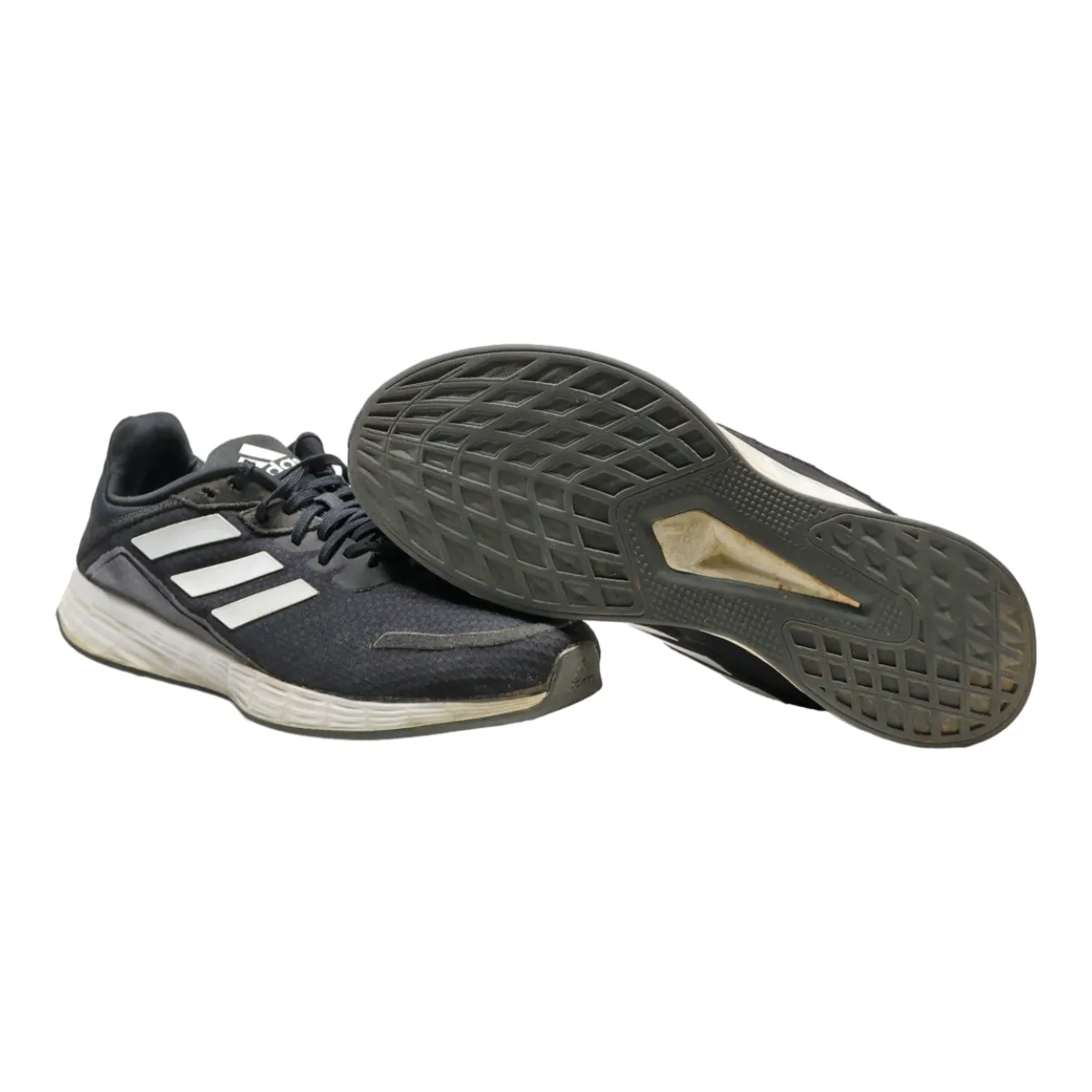 ADIDAS Duramo Sneaker Trainers Black Synthetic Womens UK 8
