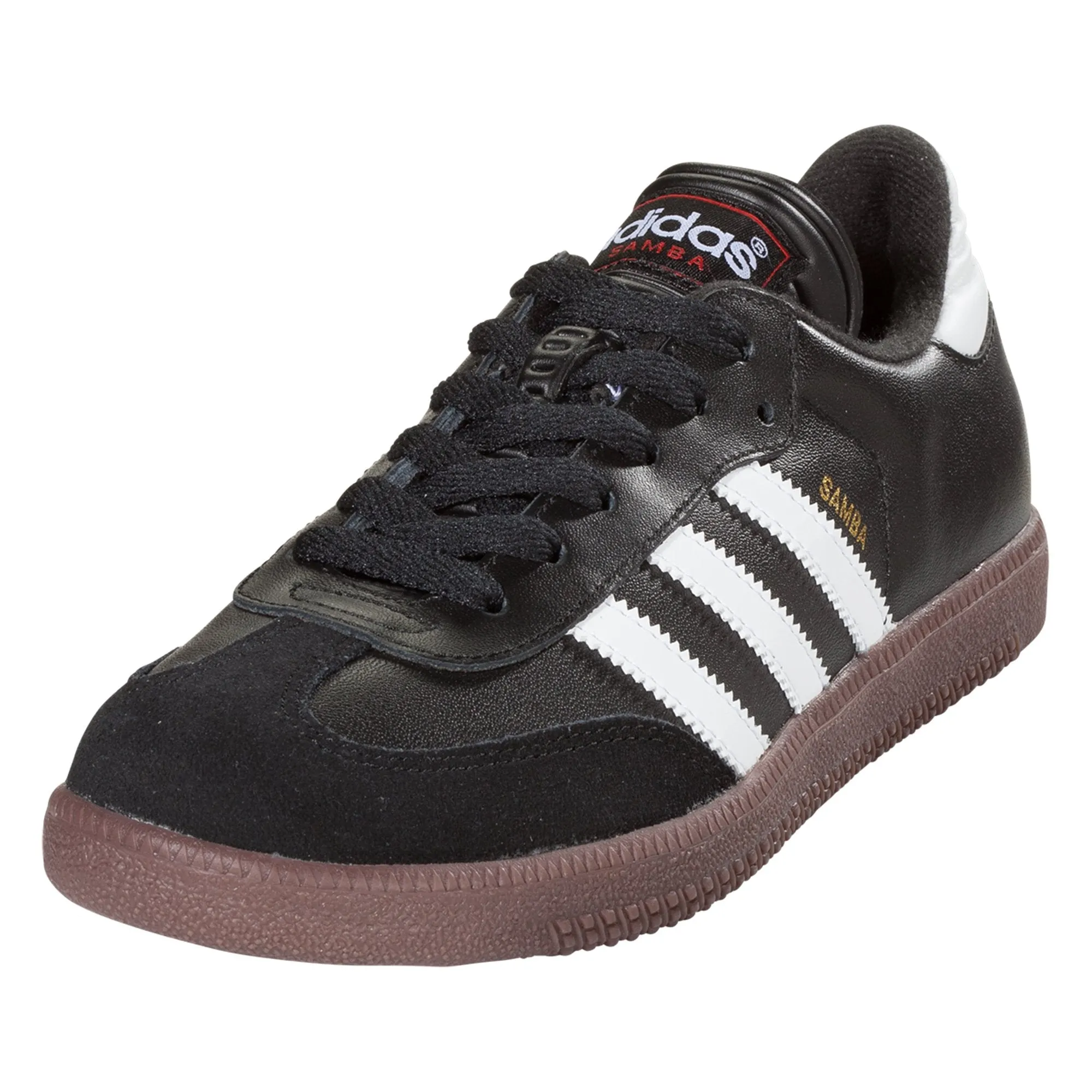 adidas Junior Samba Classic Indoor Soccer Shoe - Black/White