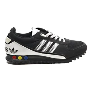 ADIDAS LA Trainer 2 'Black White' Sneaker Trainers Black Synthetic Mens UK 9.5