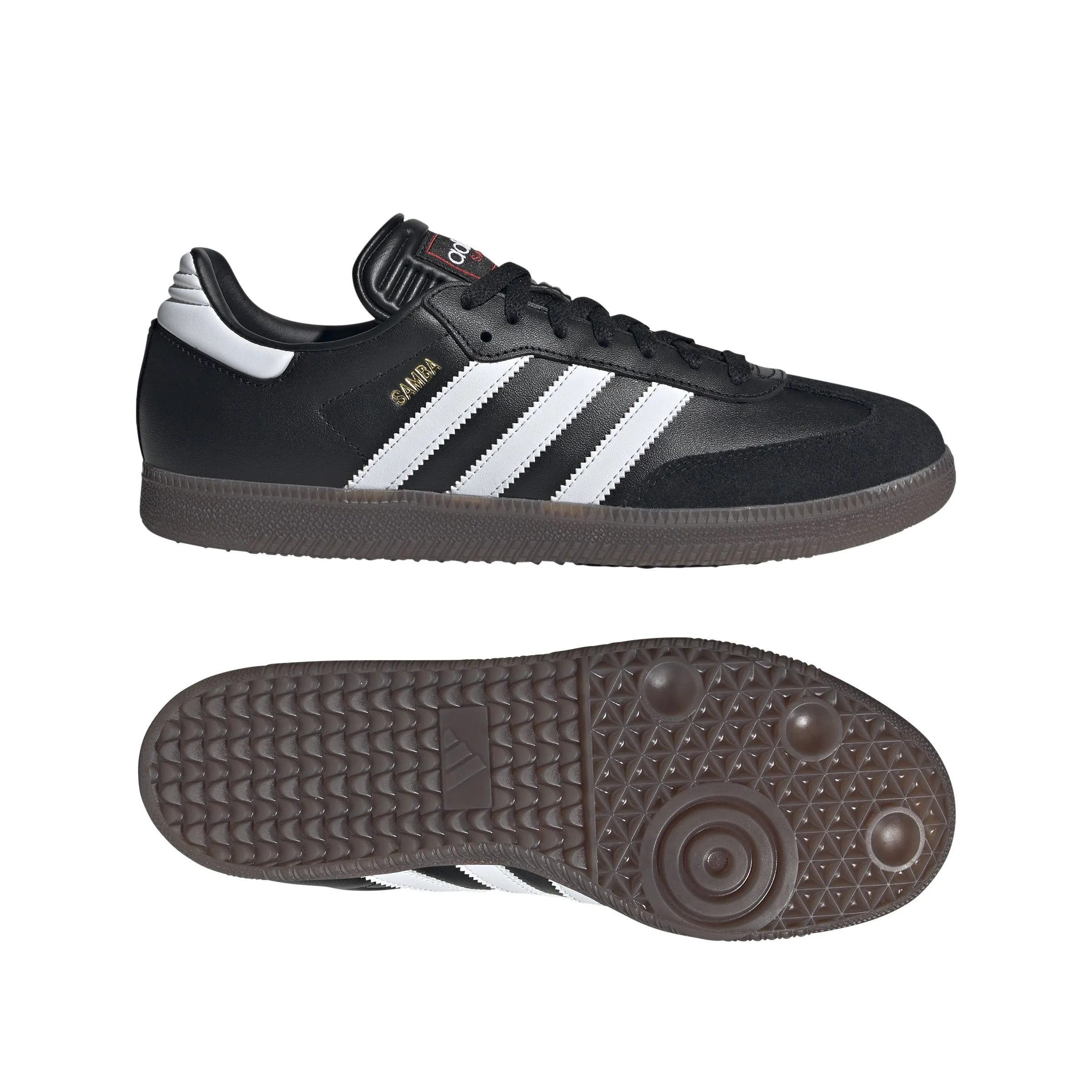 adidas Samba Classic Indoor Soccer Shoe - Black/black
