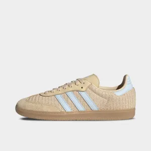 adidas Women's Samba OG Core Black / Sand Strata - Sky Tint