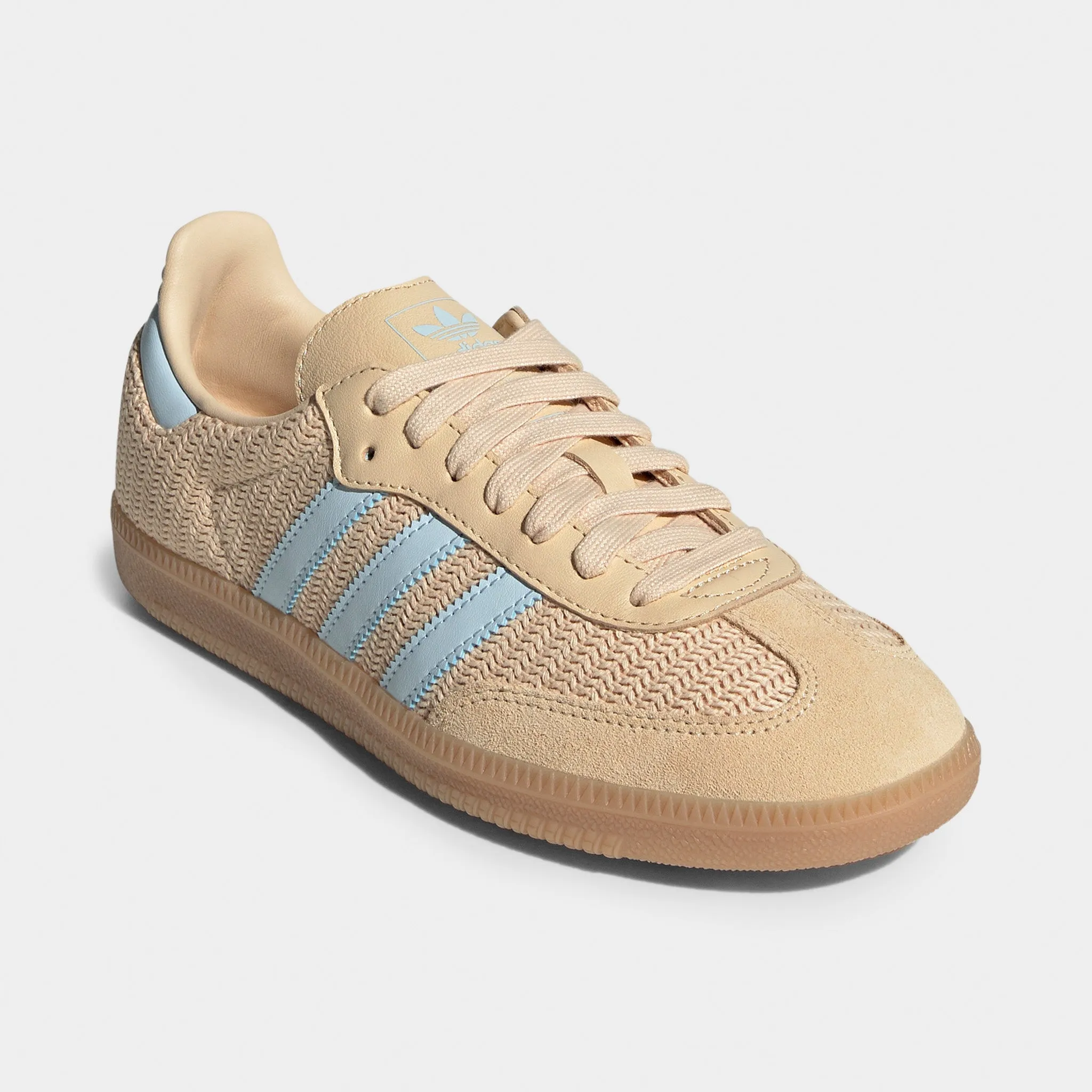 adidas Women's Samba OG Core Black / Sand Strata - Sky Tint