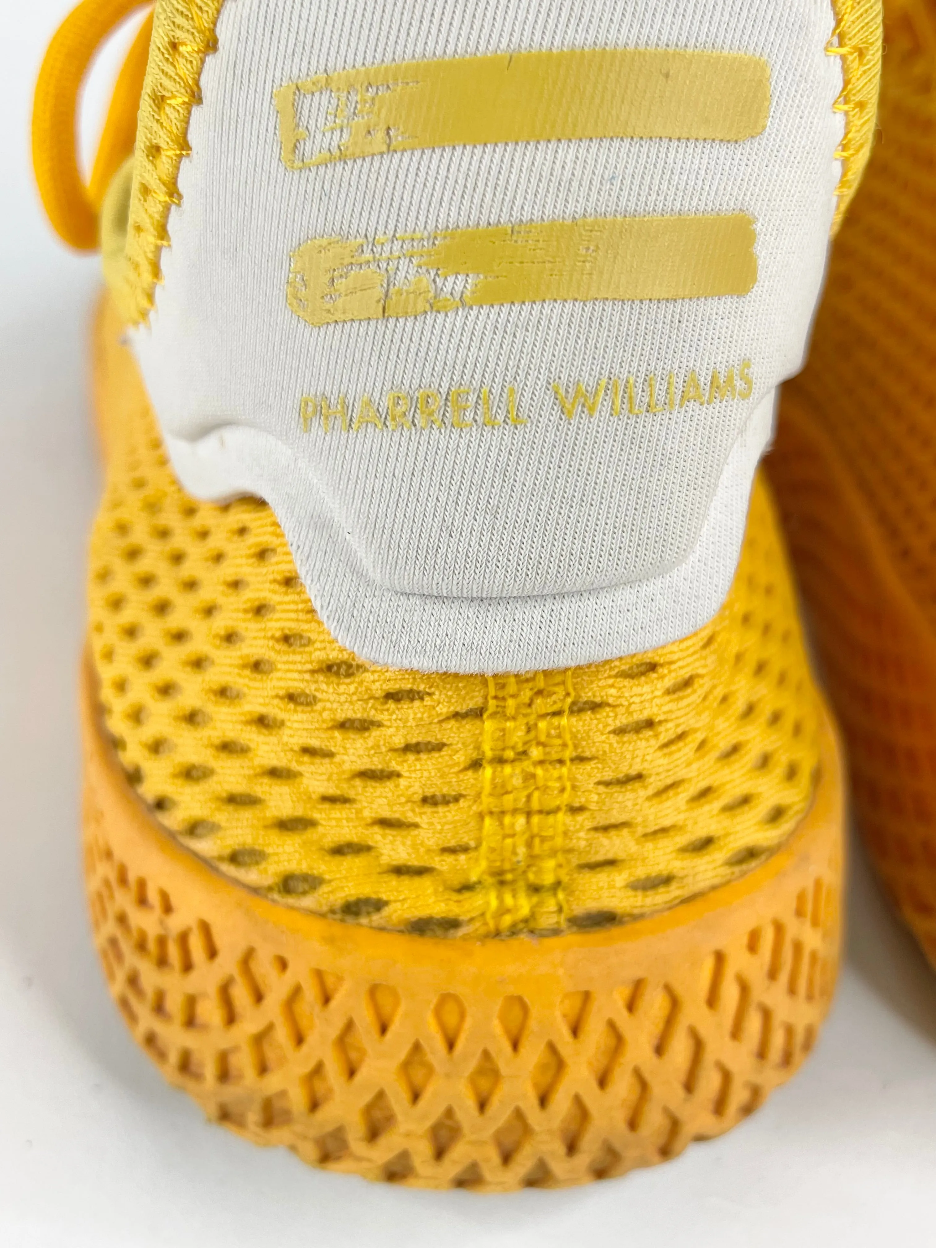 Adidas x Pharrell Williams Tennis Hu Gold Sneakers - 9.5