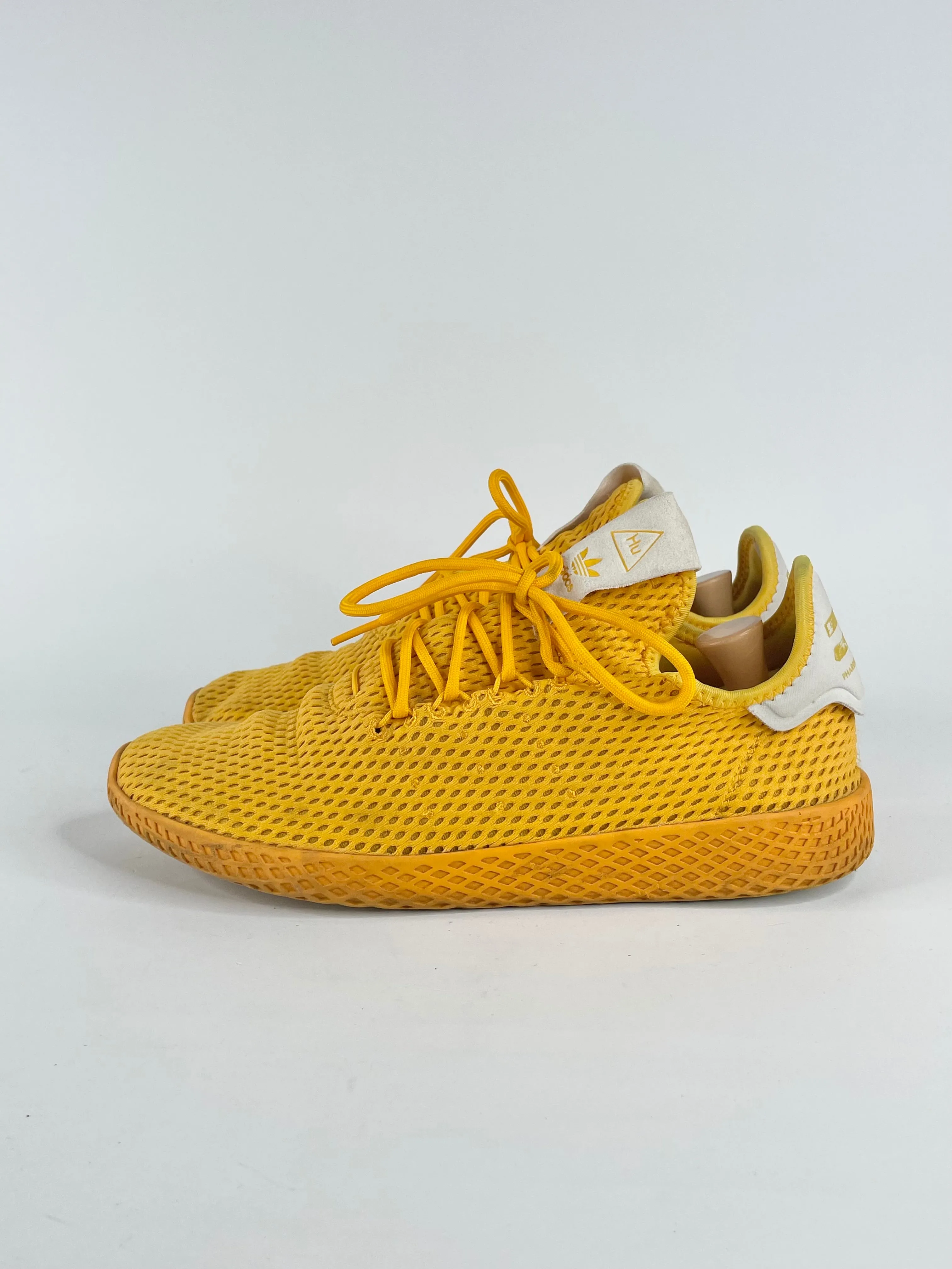 Adidas x Pharrell Williams Tennis Hu Gold Sneakers - 9.5