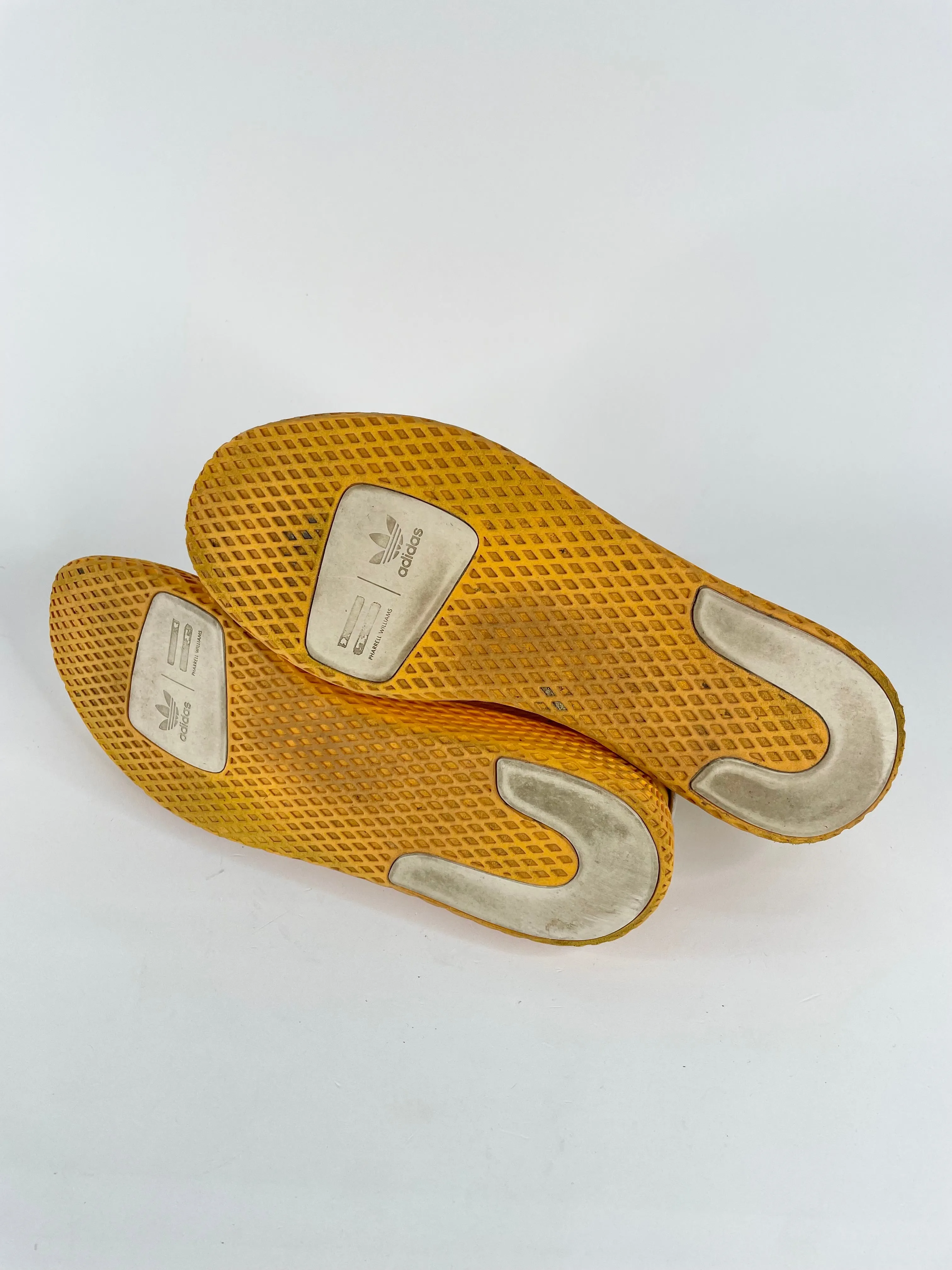Adidas x Pharrell Williams Tennis Hu Gold Sneakers - 9.5