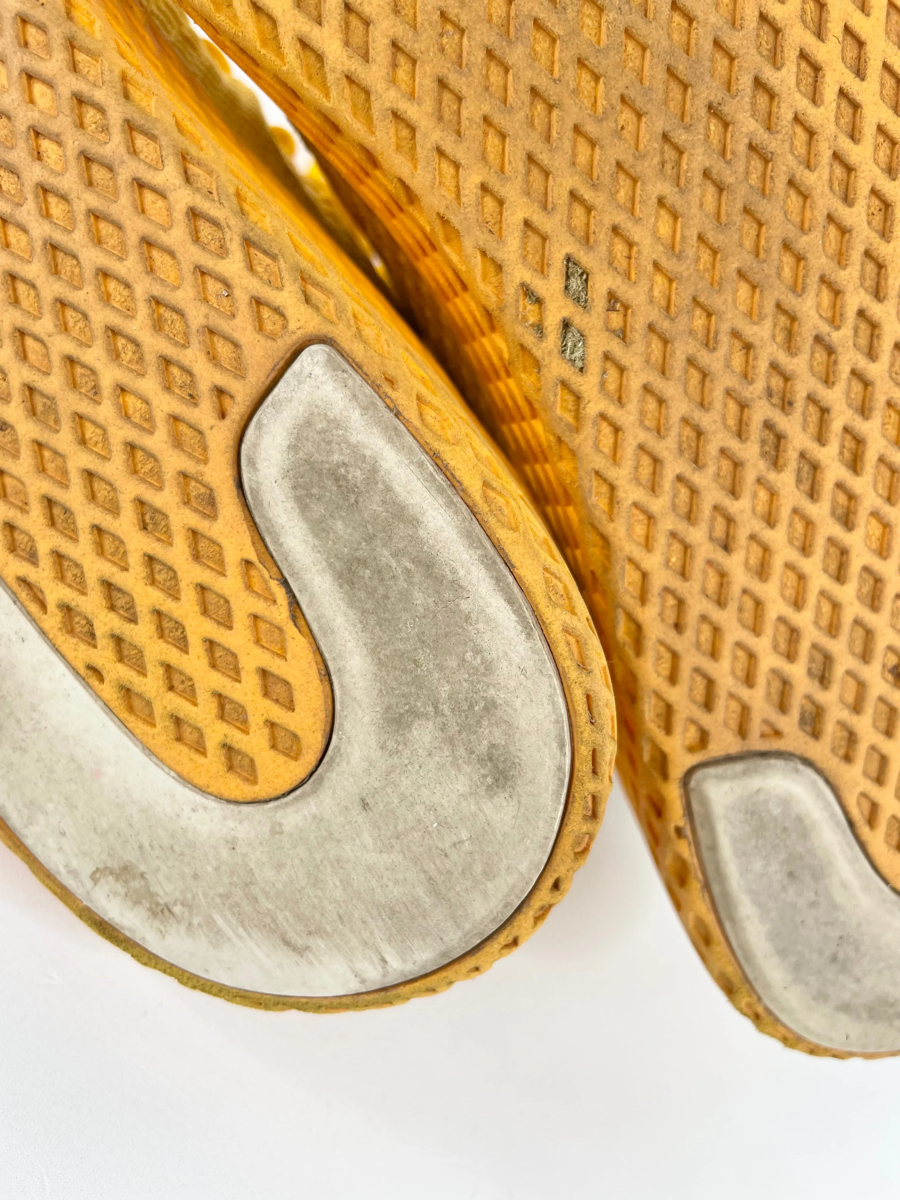 Adidas x Pharrell Williams Tennis Hu Gold Sneakers - 9.5