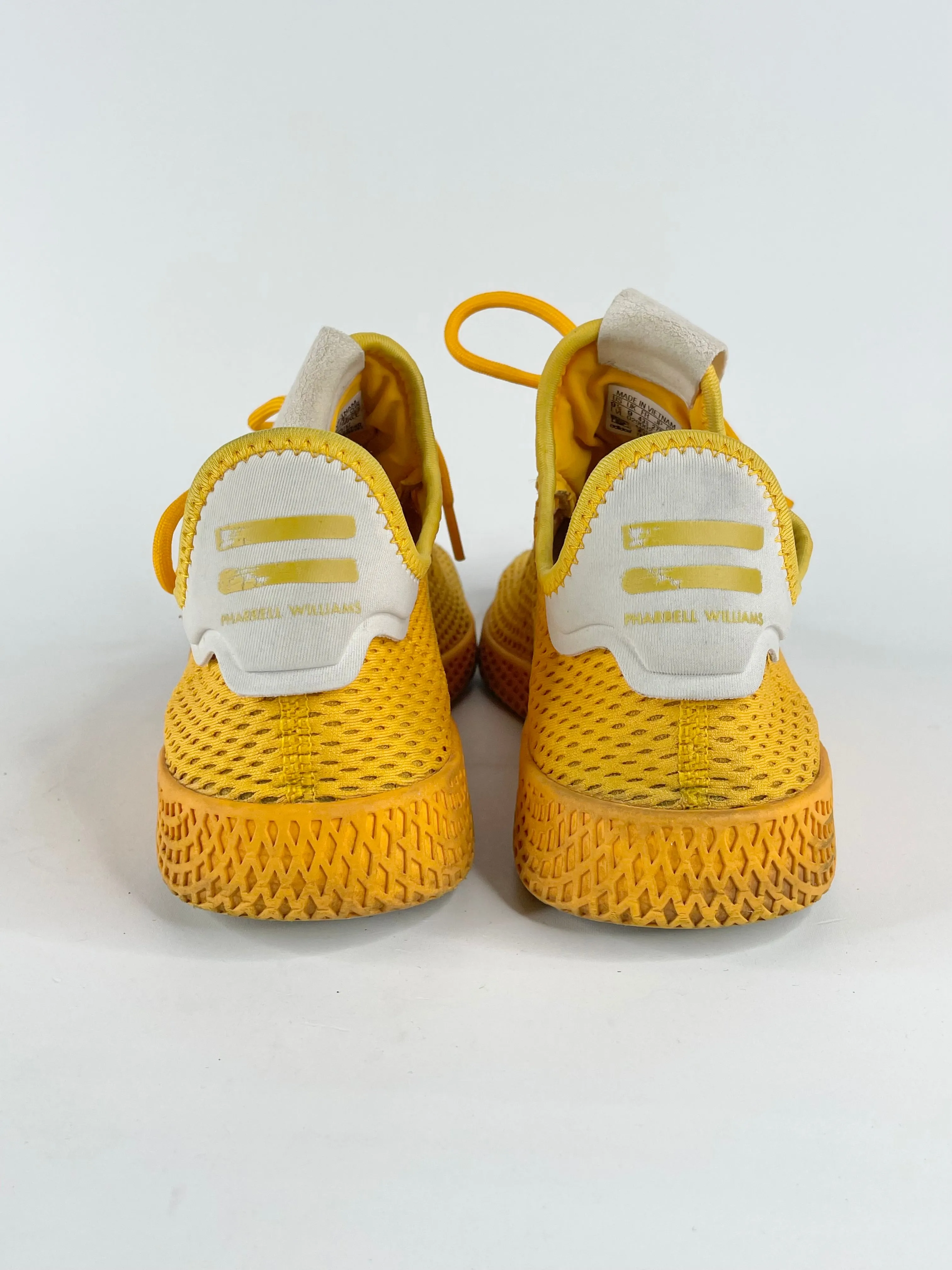 Adidas x Pharrell Williams Tennis Hu Gold Sneakers - 9.5