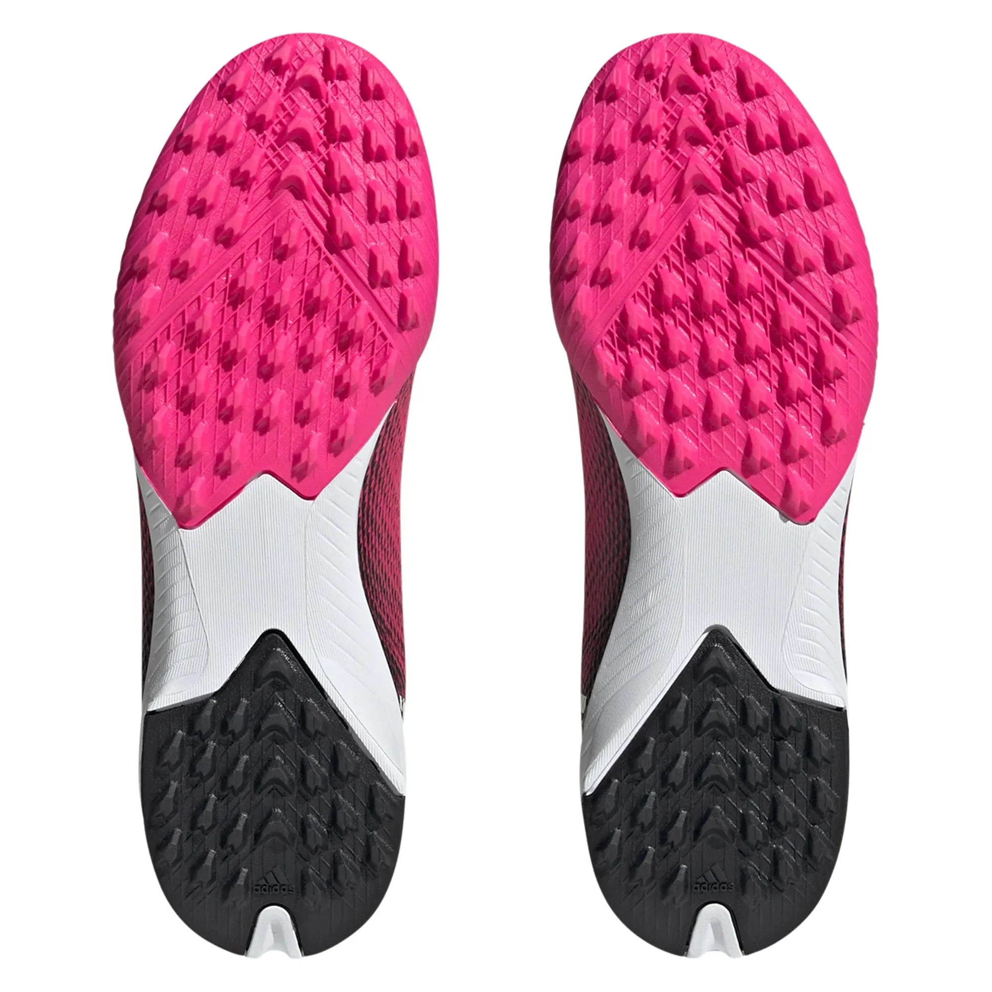 adidas X Speedportal.3 TF Junior Artificial Turf Soccer Cleats - Pink/Metallic/Black