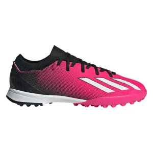 adidas X Speedportal.3 TF Junior Artificial Turf Soccer Cleats - Pink/Metallic/Black