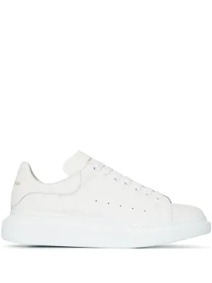 Alexander McQueen Oversized chunky sneakers white