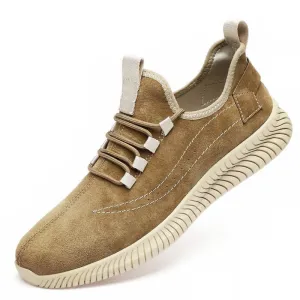 Angelo Ricci™ Designer Trendy Suede Lightweight Sneakers