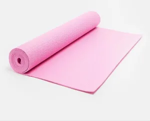 Anti-Skid Yoga Mat for Gym Workout 6mm Mat for Men & Women ( 60cm*172cm,Pink)