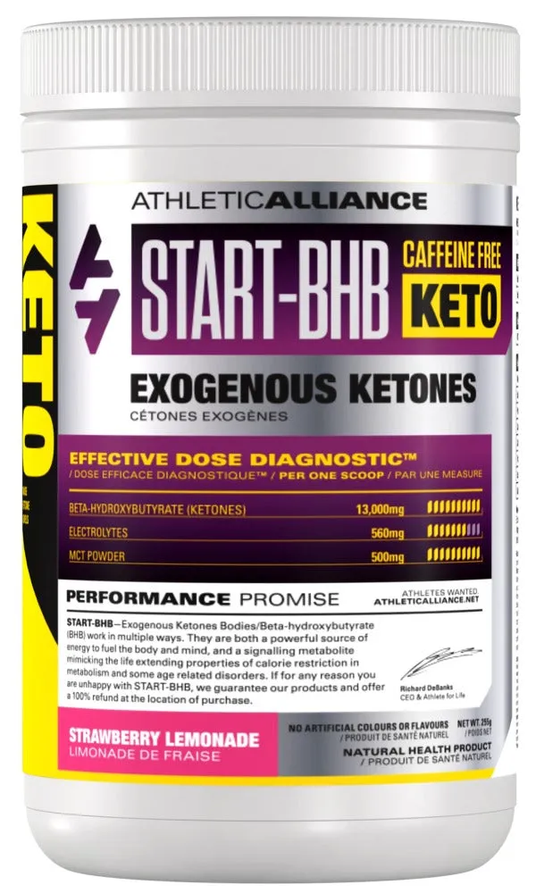 ATHLETIC ALLIANCE START BHB (Strawberry Lemonade - 255 gr)