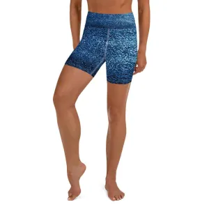 Azure High Waist Shorts