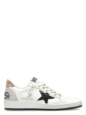 BALLSTAR LEATHER UPPER AND TOE GLIT