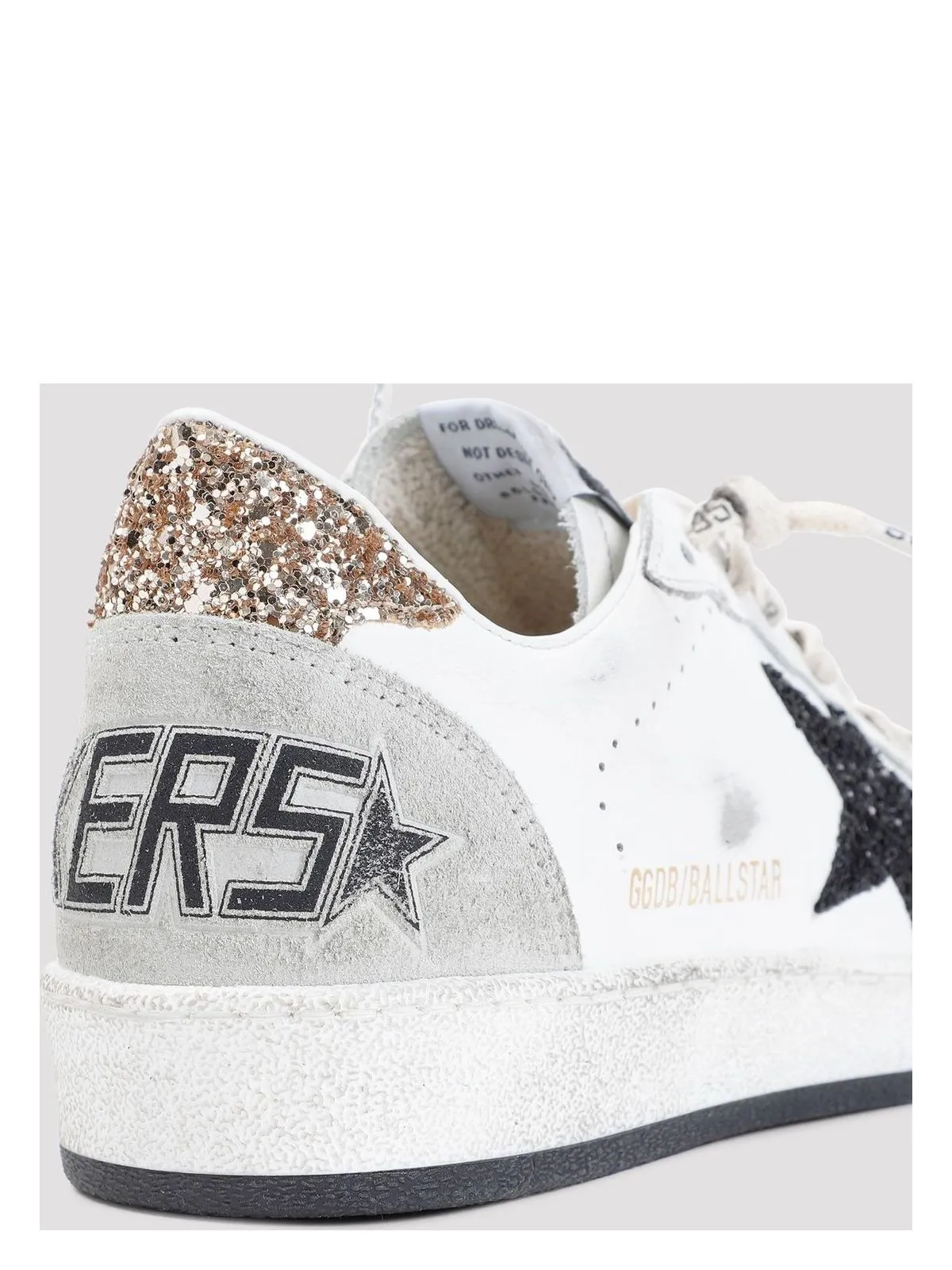 BALLSTAR LEATHER UPPER AND TOE GLIT