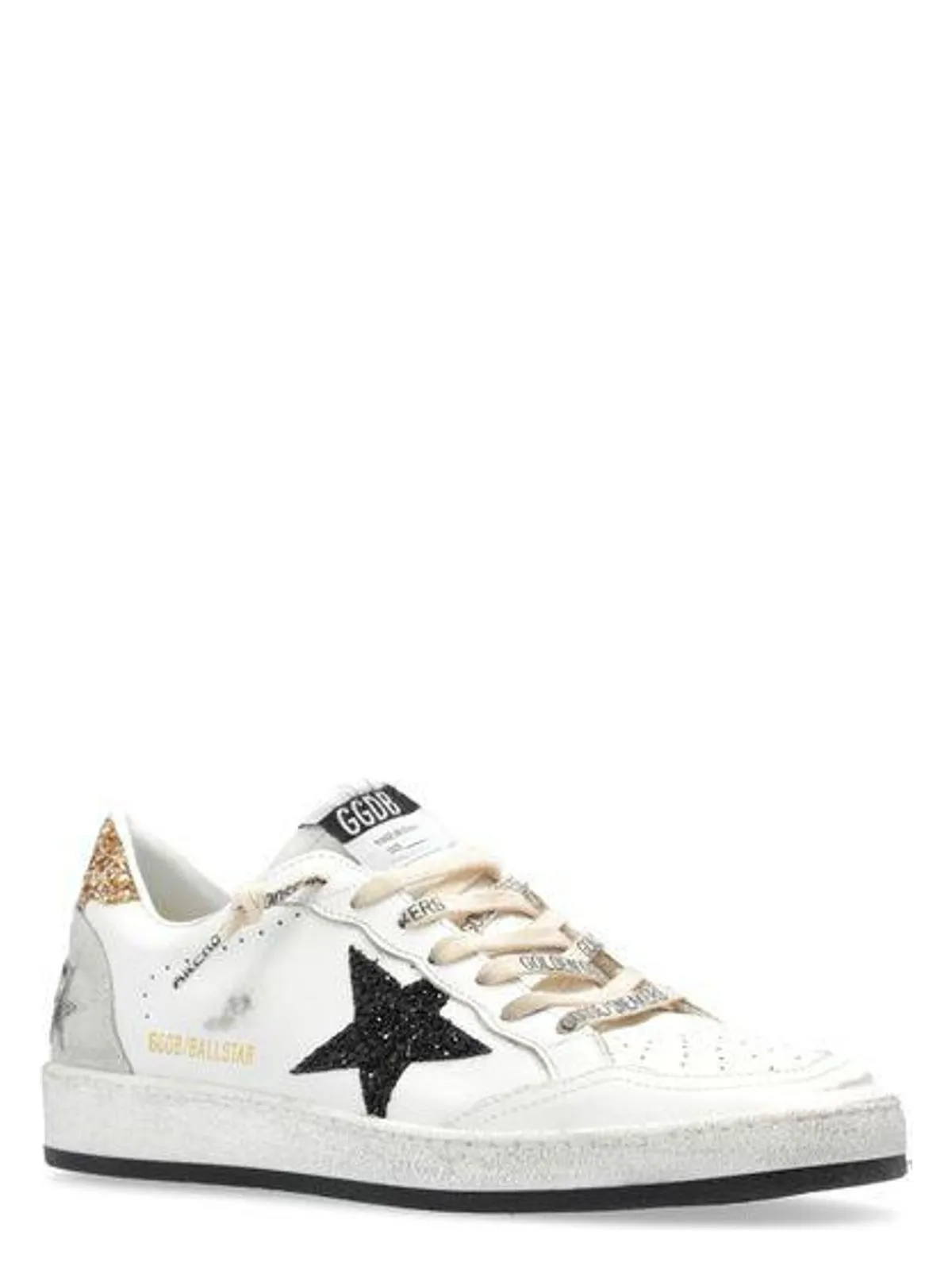 BALLSTAR LEATHER UPPER AND TOE GLIT