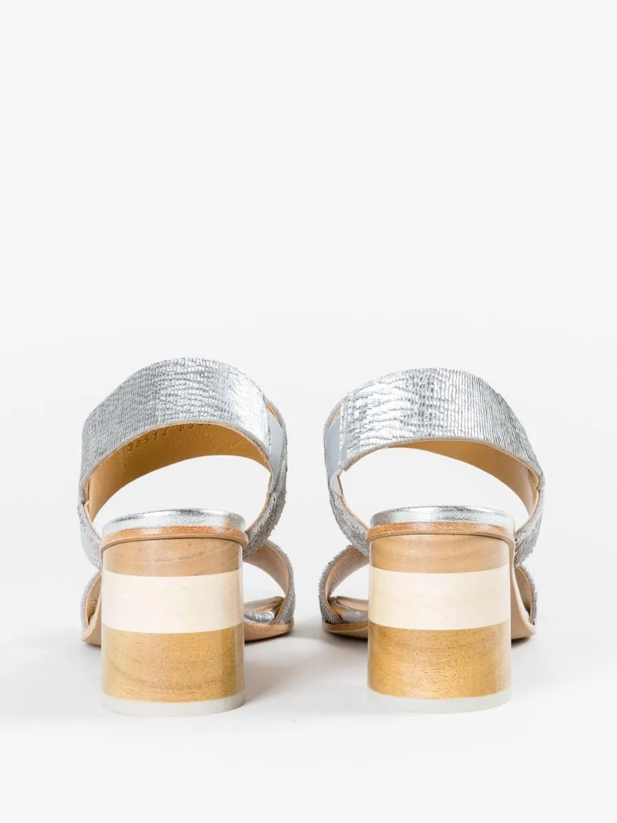 bask t-heel - ombra silvers