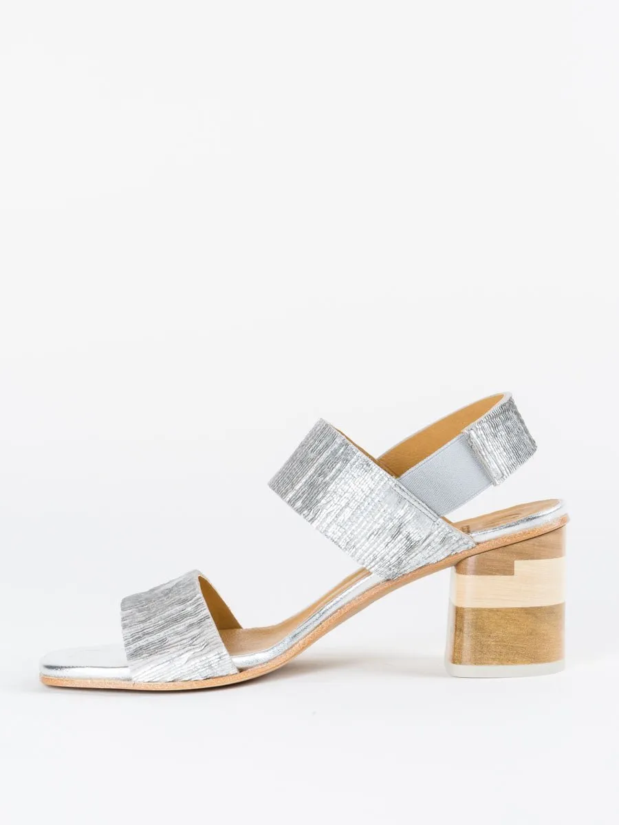 bask t-heel - ombra silvers