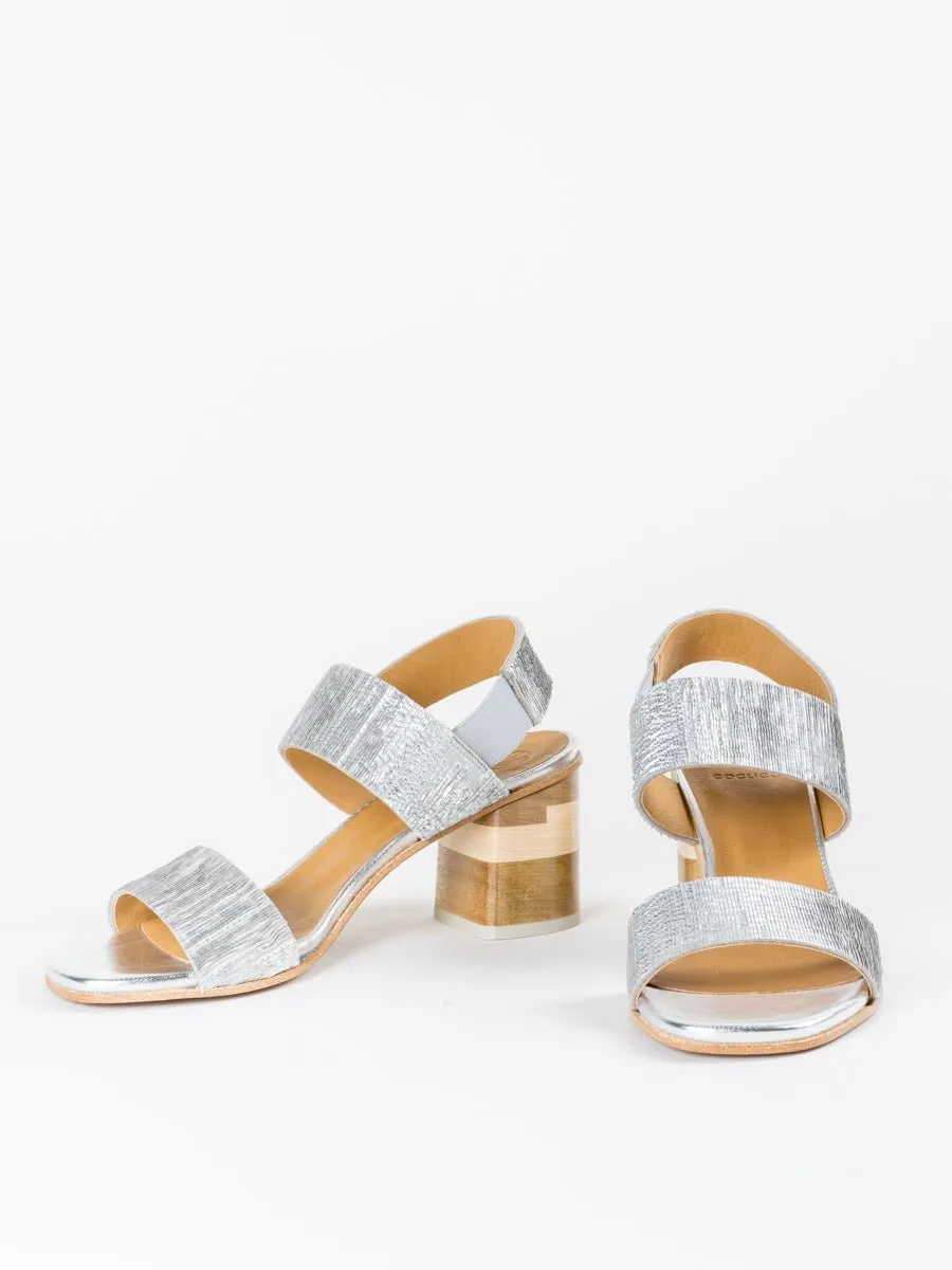 bask t-heel - ombra silvers