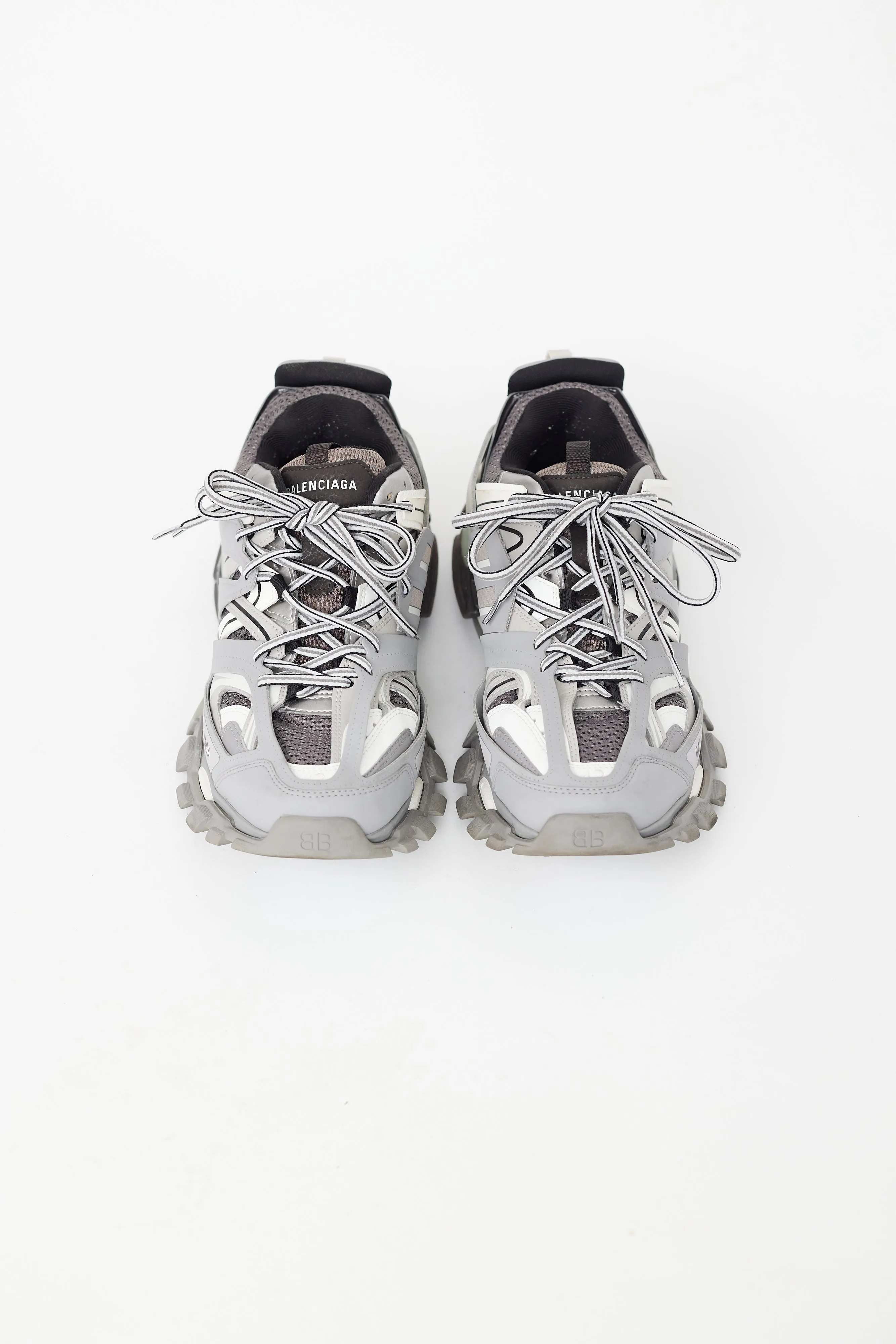 Black & Grey Track Sneaker