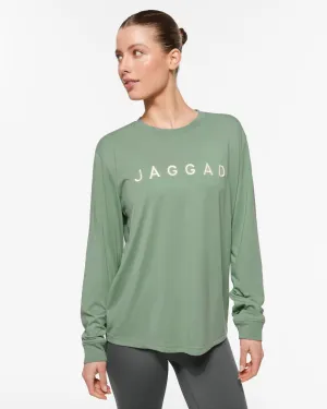 BLOCK CLASSIC LONG SLEEVE TEE GRANITE
