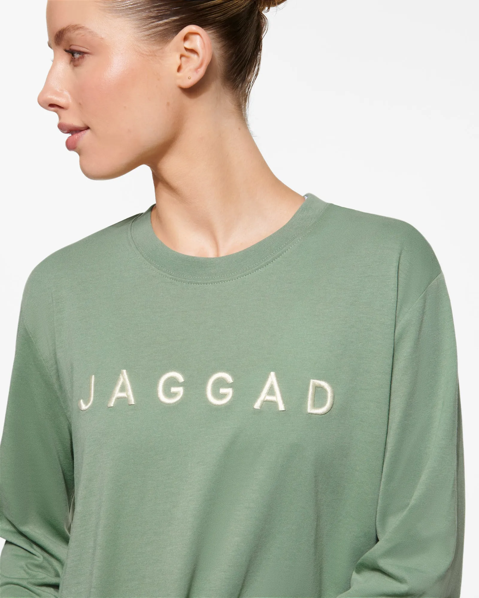 BLOCK CLASSIC LONG SLEEVE TEE GRANITE