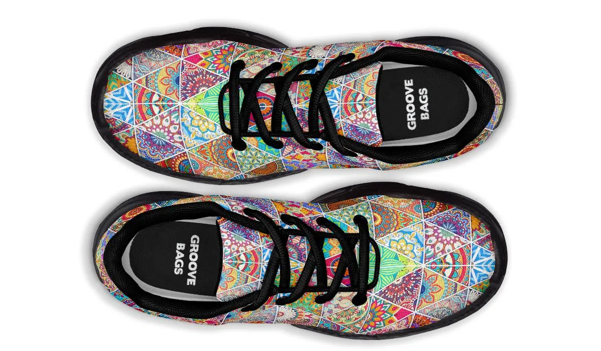 Bohemian Pattern Chunky Sneakers