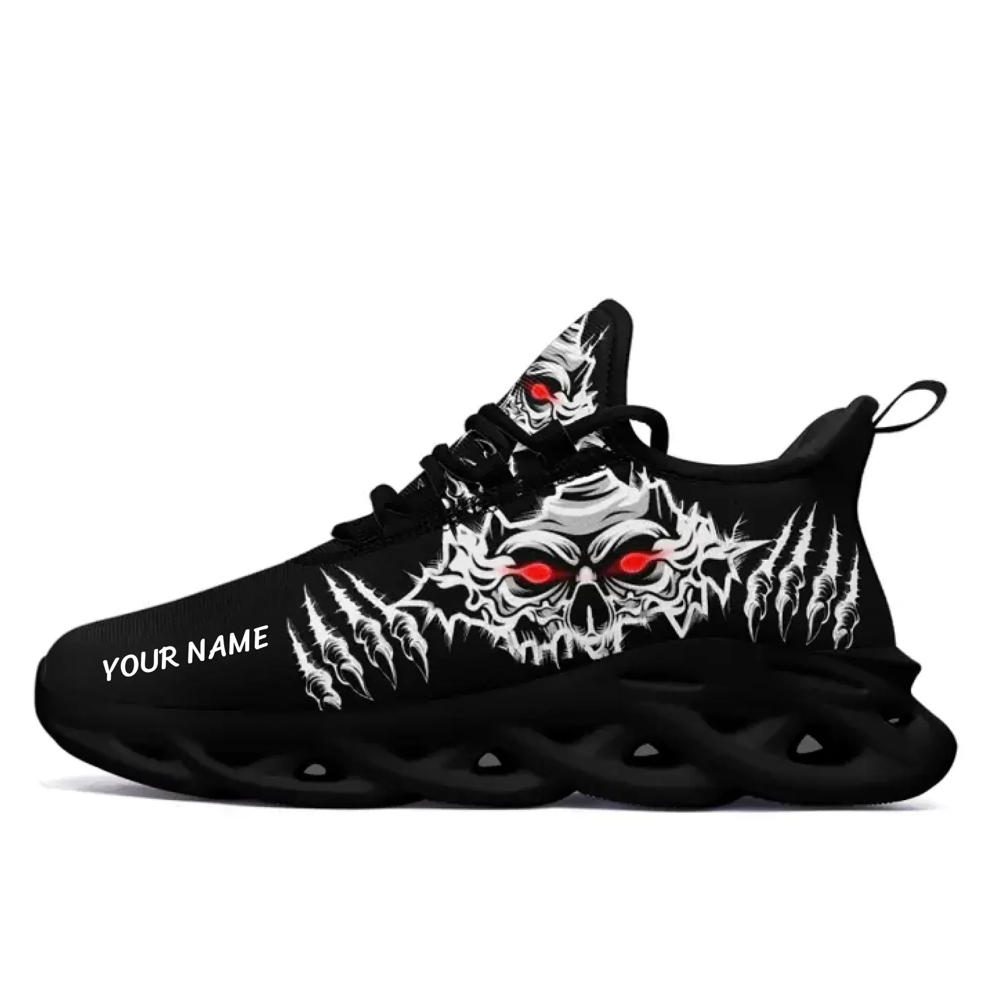 Buy One Get One Black Color Personalized Skull Shoe Comfortable Shoe,
2016-230270016