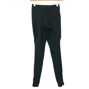 Carbon38 Black Workout Pants with Lace Up Side- Size~ S (Inseam 27”)