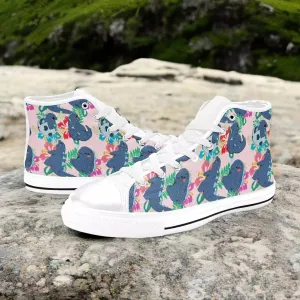 Chibi Godzilla King of the Monsters Shoes High Top Sneakers for Kids and Adults