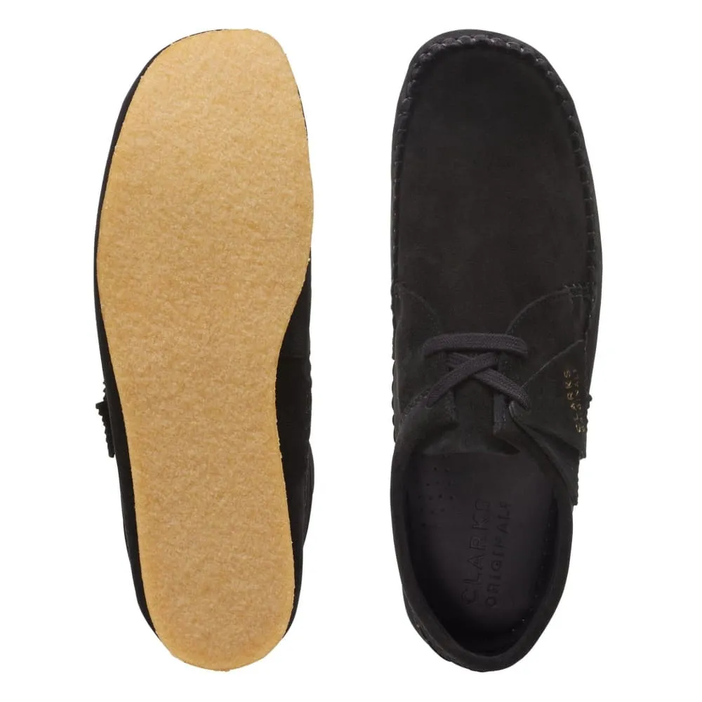 Clarks Originals Weaver Men's Black Suede 26165081