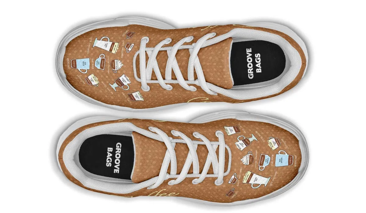 Coffee Lovers Chunky Sneakers