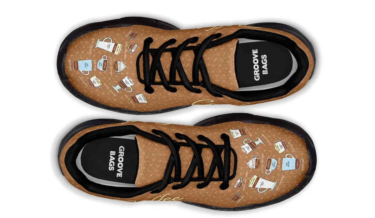 Coffee Lovers Chunky Sneakers