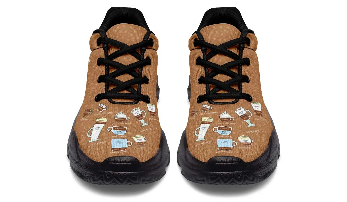 Coffee Lovers Chunky Sneakers