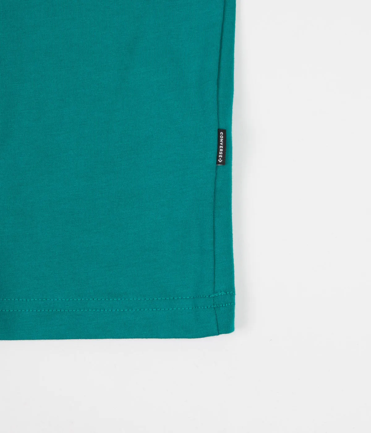Converse Star Chevron Embroidered Oversized T-Shirt - Malachite