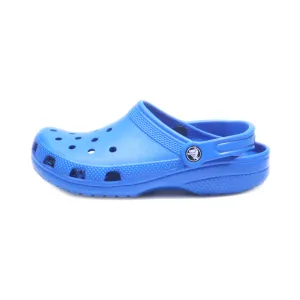 Crocs Clogs Leather Blue Colour For Kids