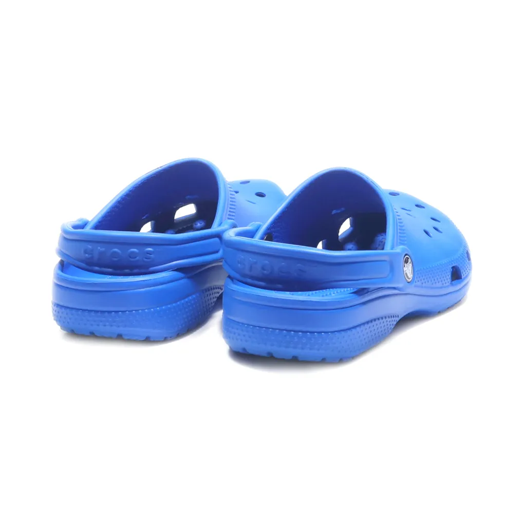 Crocs Clogs Leather Blue Colour For Kids