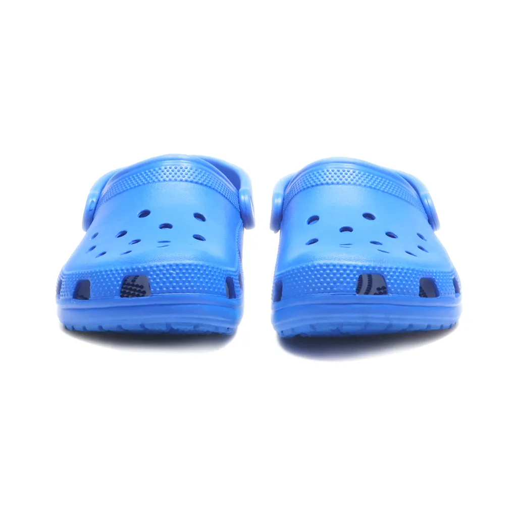 Crocs Clogs Leather Blue Colour For Kids