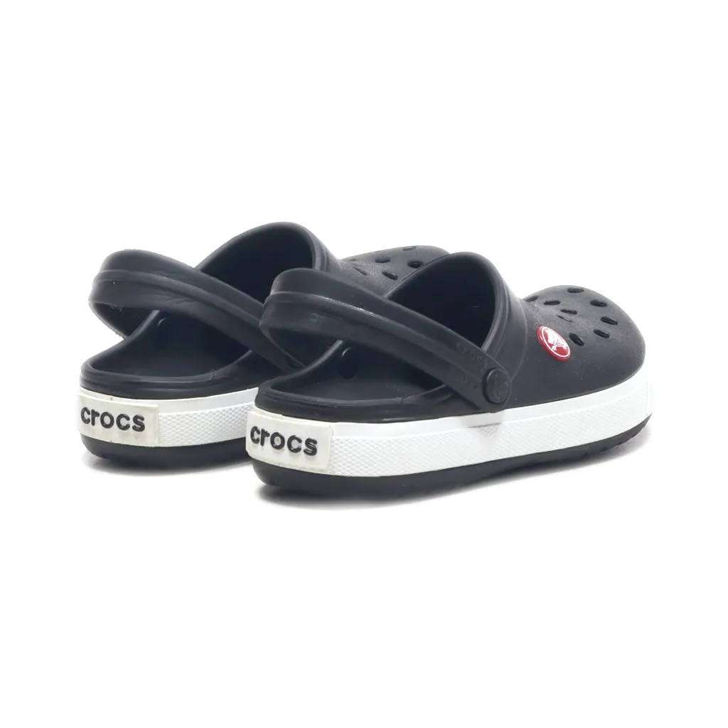 Crocs Crocband Ii Clogs Rubber Black Colour For Kids