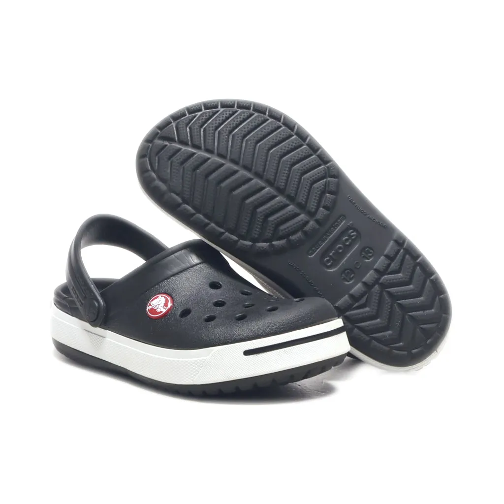 Crocs Crocband Ii Clogs Rubber Black Colour For Kids