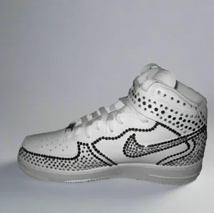 Custom Two Tone Nike Air Force One Sneakers